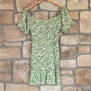 ASTR off the shoulder short dress with ruching